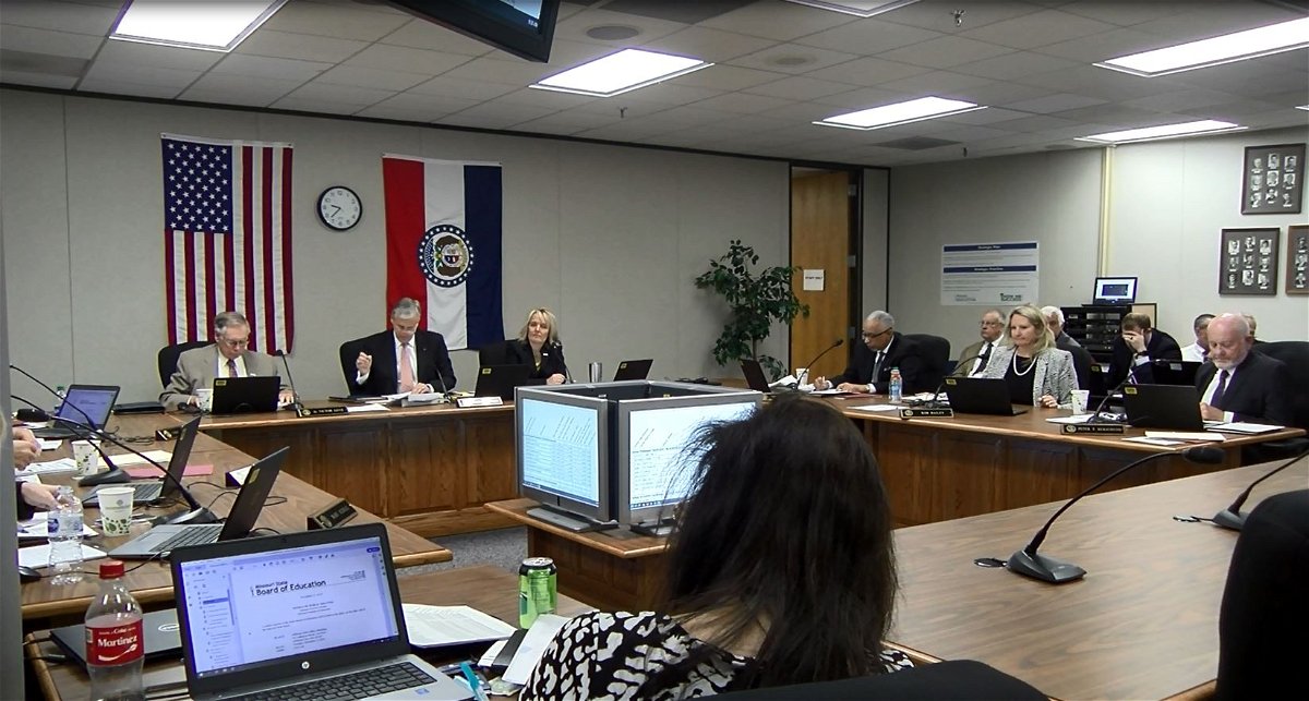Members of the State Board of Education discuss possible increases to teachers' salaries.