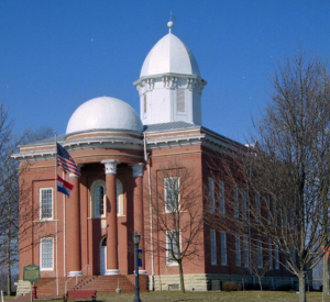 The Moniteau County Courthouse.