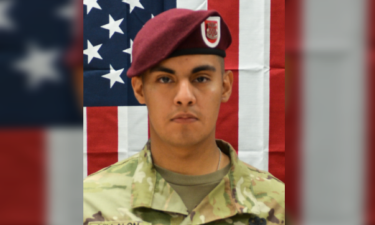 Pfc. Miguel Villalon was killed in an attack in Afghanistan Saturday.