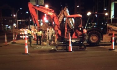 Section of E. Broadway closed for water main repair