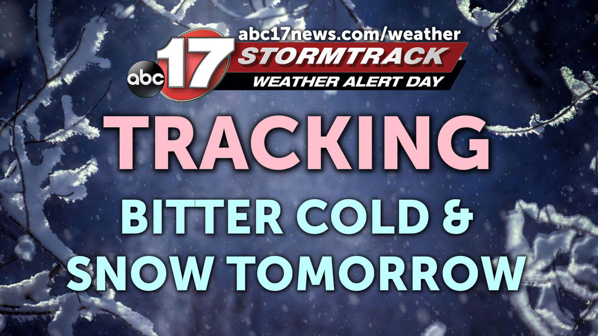 Tracking More Bitter Cold And A Snow Chance Monday - ABC17NEWS