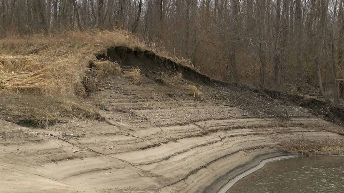 Repairs to the breach in the Capitol View Levee are out for bid. The Missouri River overtopped the levee during spring 2019 flooding.