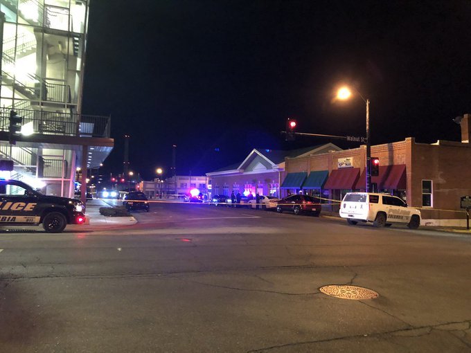 Two people were shot at a downtown Columbia nightclub.