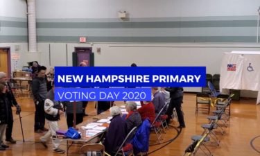 New Hampshire primary screen grab