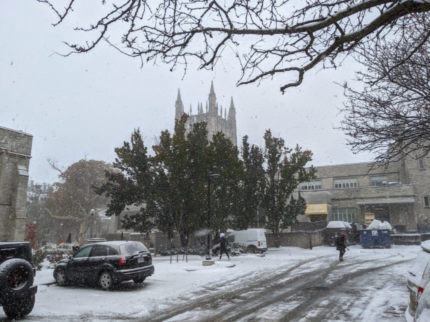 Snow at University of Missouri