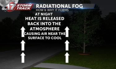Radiational fog graphic