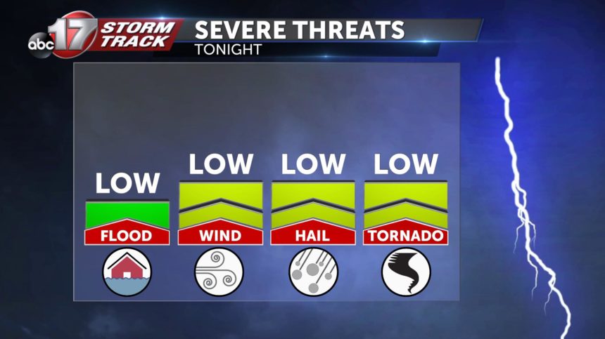 Tracking A Few Isolated Strong Storms This Evening - ABC17NEWS