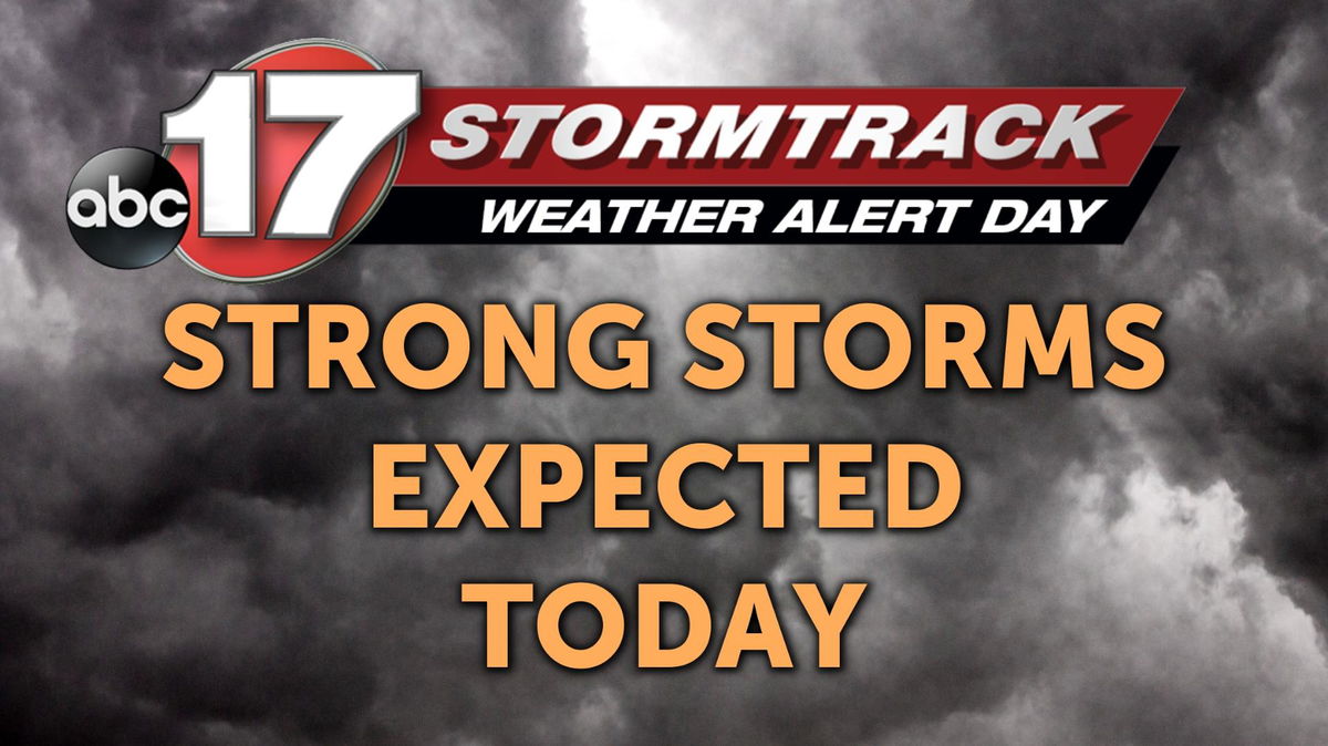 Tracking strong storms later today - ABC17NEWS