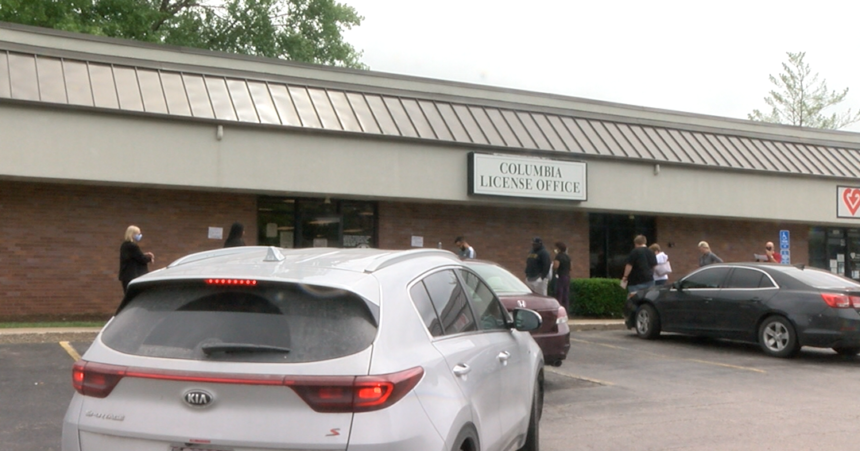 DMV in Columbia, Missouri