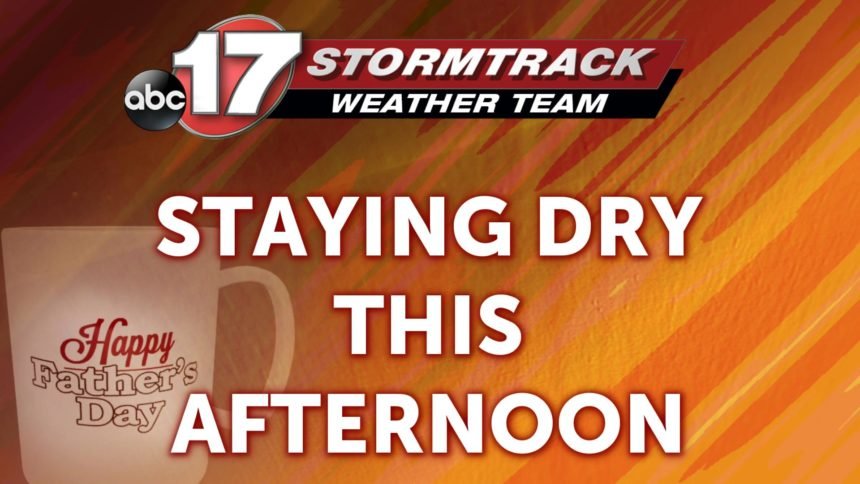 dry this afternoon