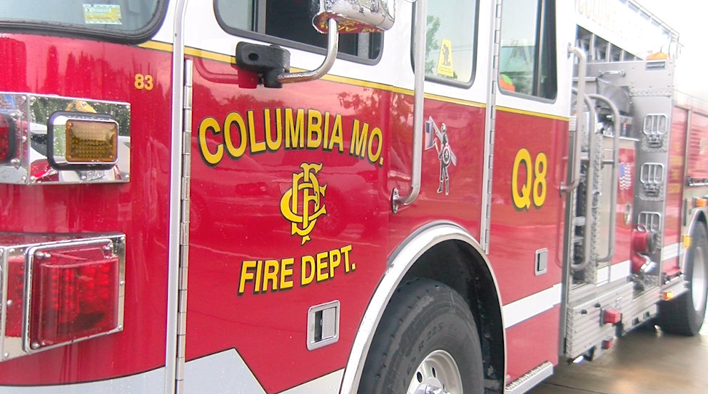 Columbia Fire Department truck