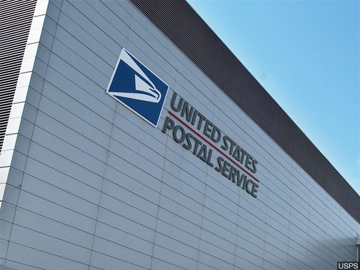 A U.S. Postal Service facility,