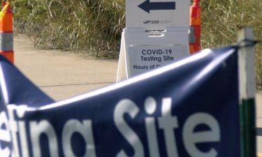 SSM Health St. Mary's COVID-19 Testing site 9-3-2020