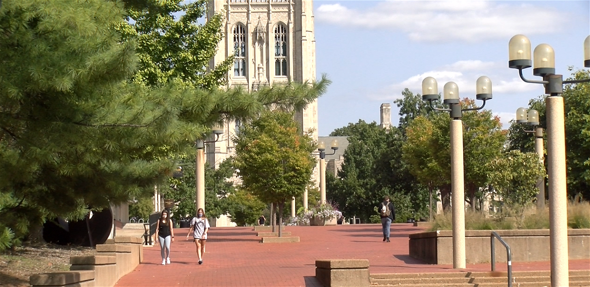 University of Missouri campus on Sept. 18, 2020.