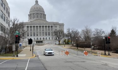 Missouri State Capitol at 2p.m. on 1/17