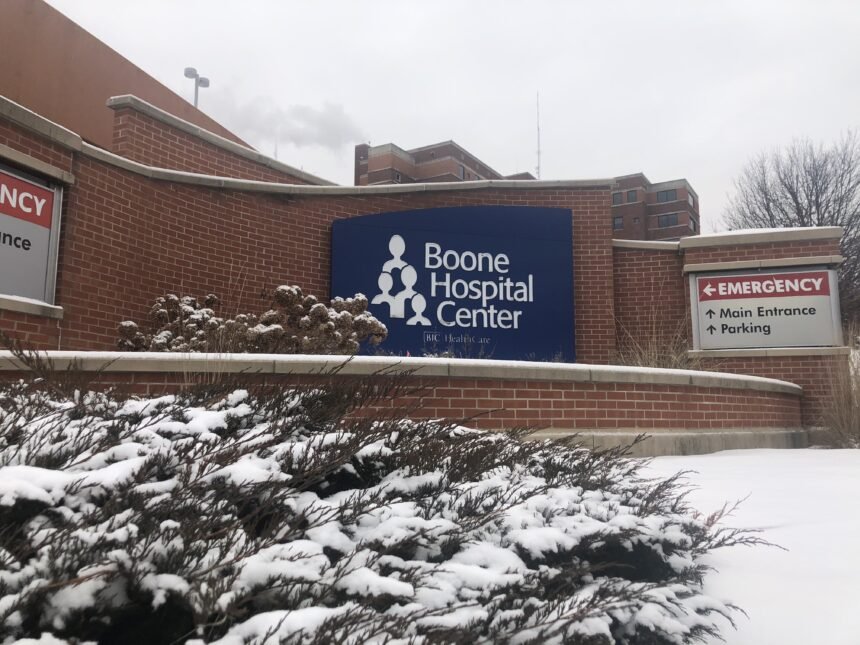 Boone Hospital Center sign