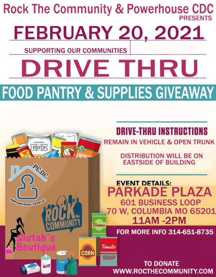 Rock The Community Food Drive in Columbia