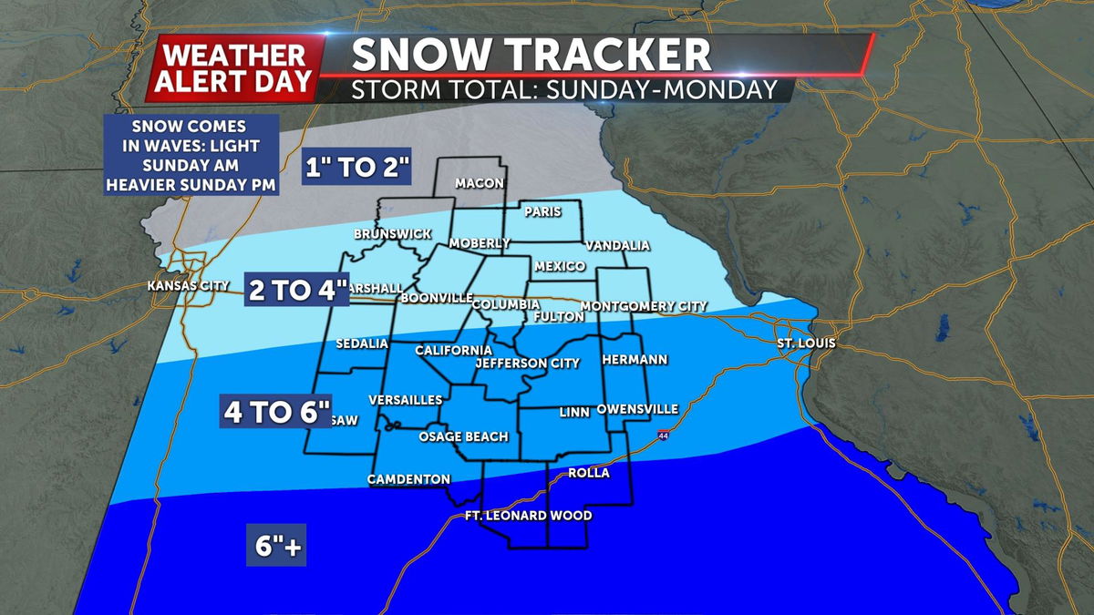 Tracking Freezing Cold And Multiple Chances For Snow - ABC17NEWS