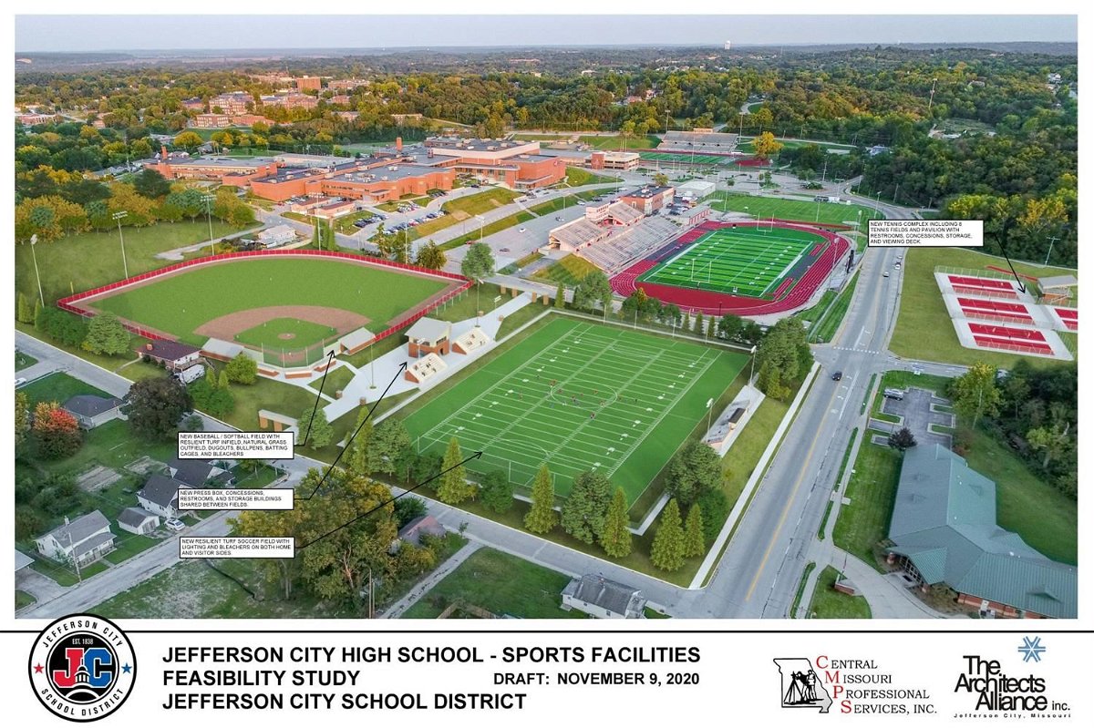 Jefferson City High School sports complex plans moving forward ABC17NEWS