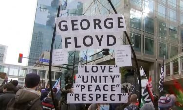George Floyd crowd