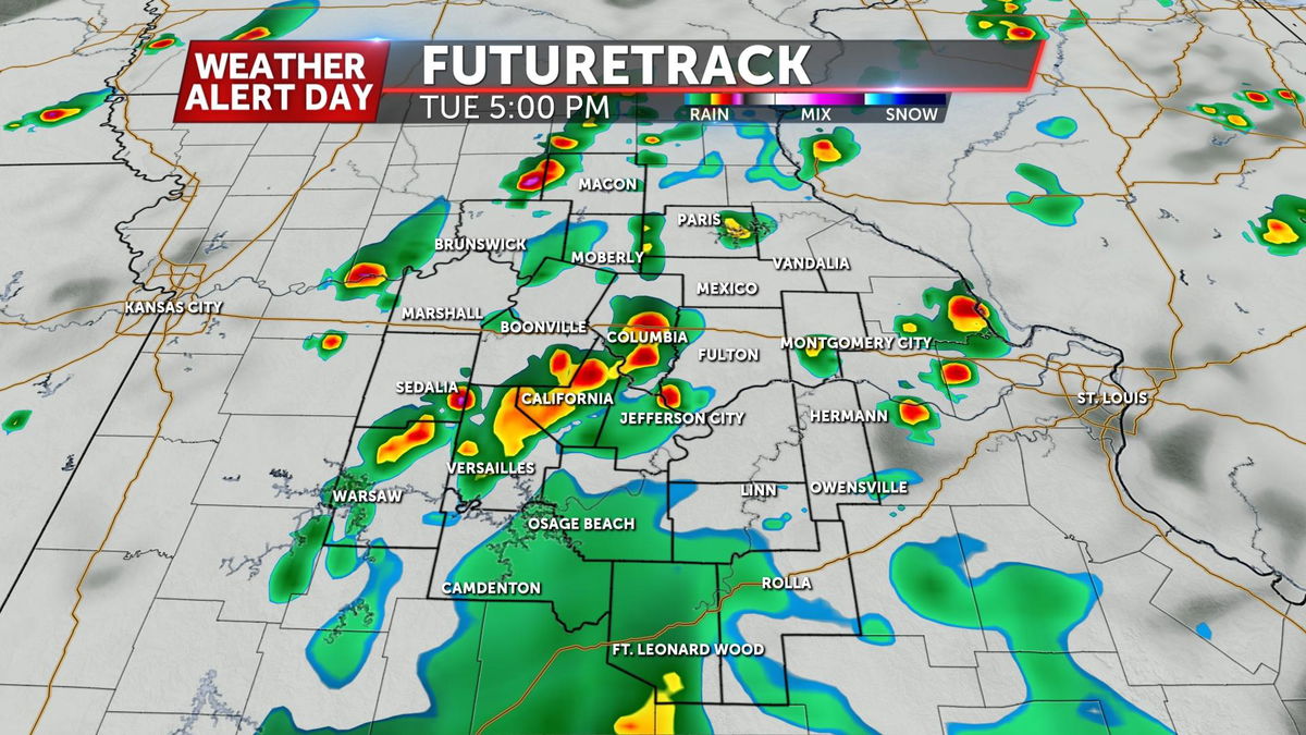 Tracking Afternoon Showers And Storms - ABC17NEWS