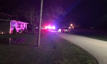 Multiple law enforcement agencies responded to Higbee Friday night for a suspect who barricaded himself in a car with a shotgun.