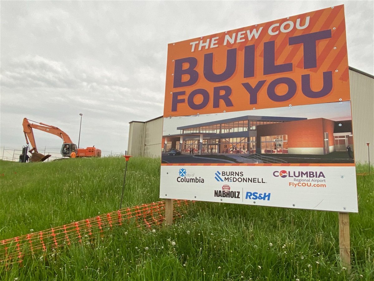 Demolition begins Tuesday on Hanger 350 at the Columbia Regional Airport to make way for a new terminal.