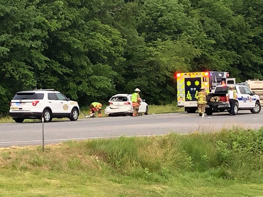 Crash on Highway 40 near Henderson