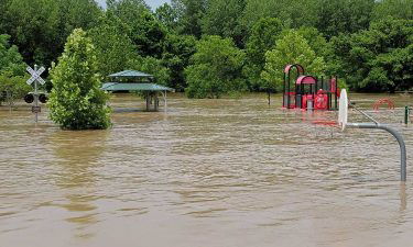 Flooding at Jay Dix Station