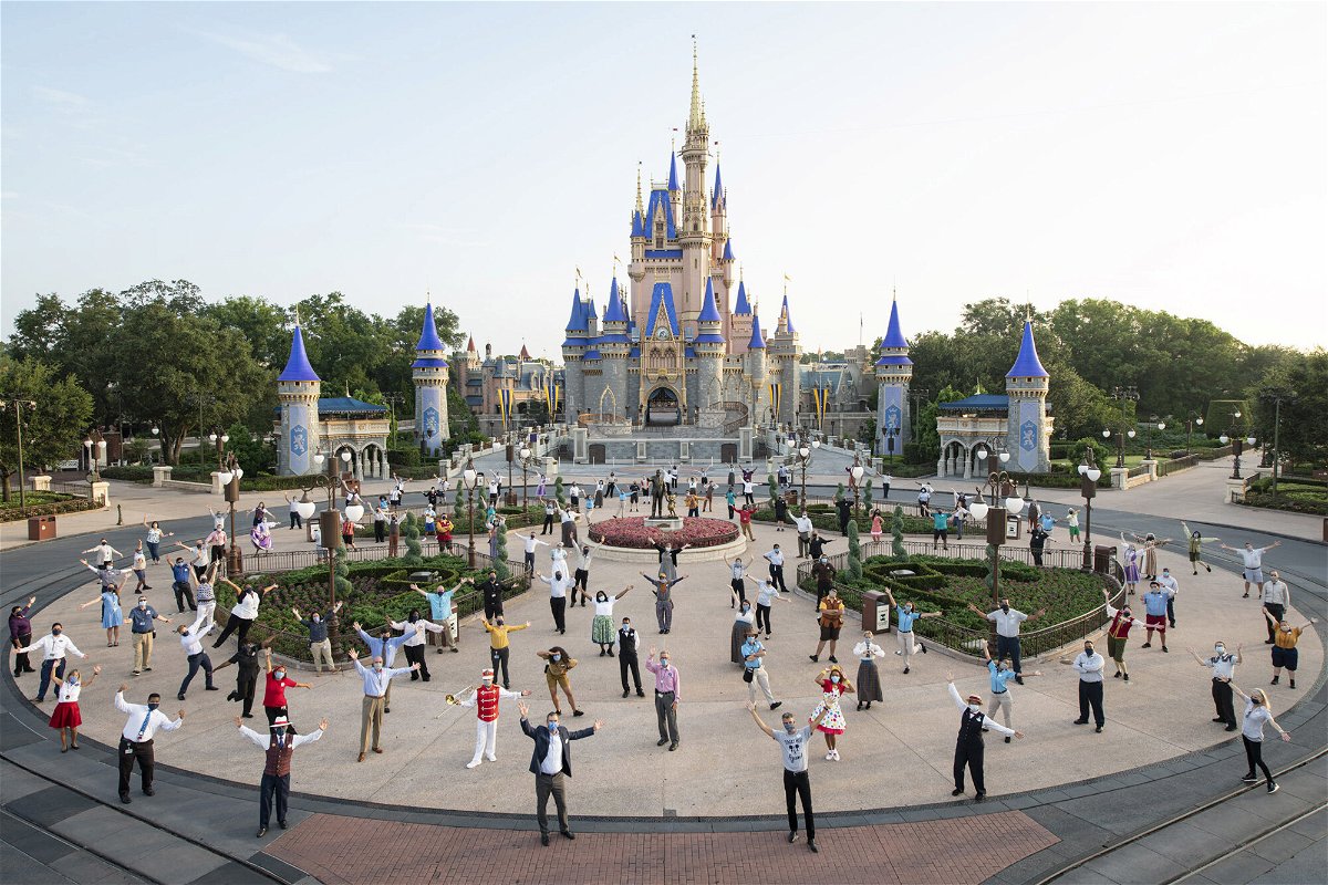 <i>David Roark/Walt Disney World Resort via Getty Images</i><br/>Walt Disney World reopened in July 2020.