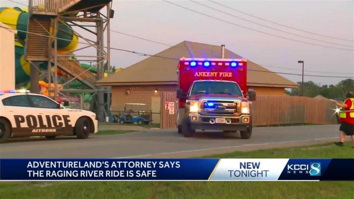 <i>KCCI</i><br/>A comprehensive investigation is underway after an accident at Adventureland's Raging River left an 11-year-old dead.