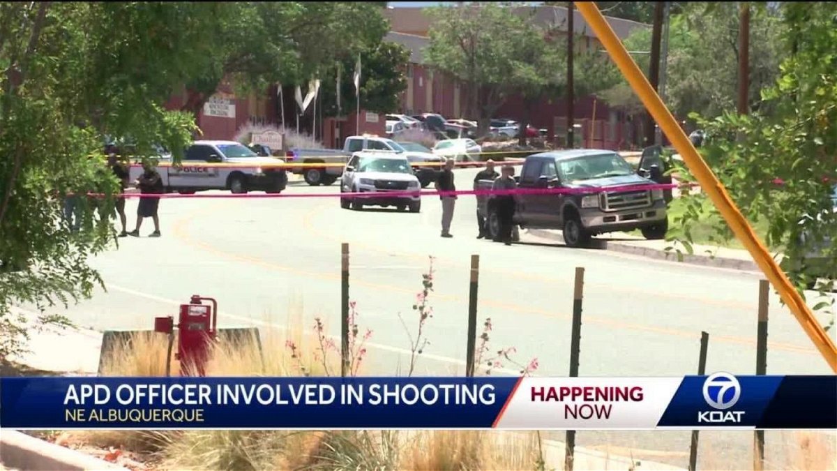 <i>KOAT</i><br/>Officers shot a suspect they say tried to steal a bait car in northeast Albuquerque.