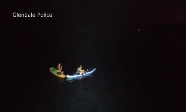 Two women nearly drowned off in Whitefish Bay on the Fourth of July. The women were on paddle boards about a half mile off shore. They are lucky to be alive