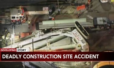 An accident at a construction site in the University City section of Philadelphia killed one person and injured another