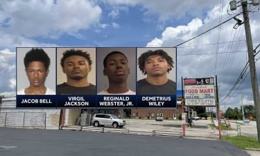 A violent crime spree believed to be linked to gang violence on May 10 led five people to their arraignment on Monday