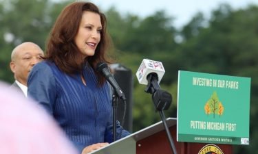 Gov. Gretchen Whitmer announced plans to create a new state park in Flint using federal funds from President Joe Biden's American Recovery Plan.