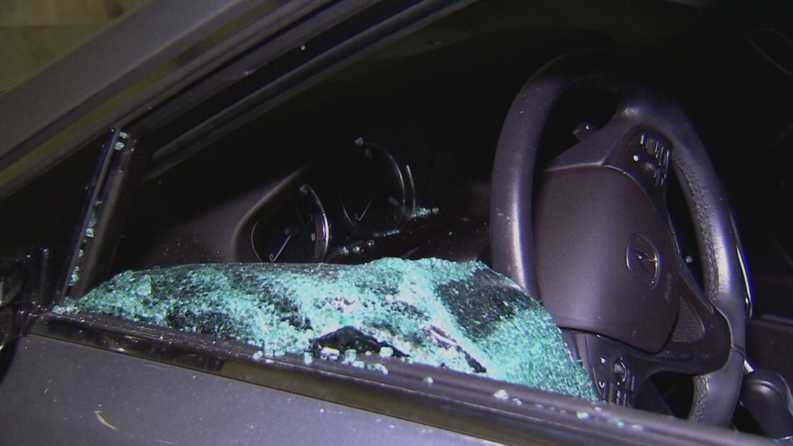 <i>WSMV</i><br/>Vandals smashed more than 30 car windows at one parking garage in Nashville.