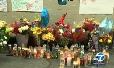 Friends and family gathered Sunday to mourn the loss of a Rite Aid employee in Glassell Park