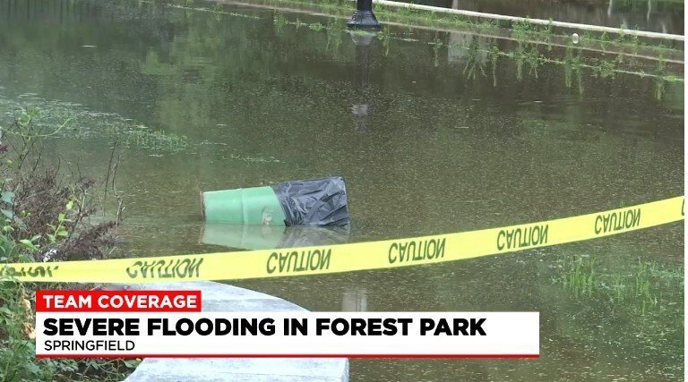 <i>WGGB WSHM</i><br/>Western Mass News spoke to people in Forest Park about the severe flooding closing one road for the foreseeable future and the sight has everyone buzzing.