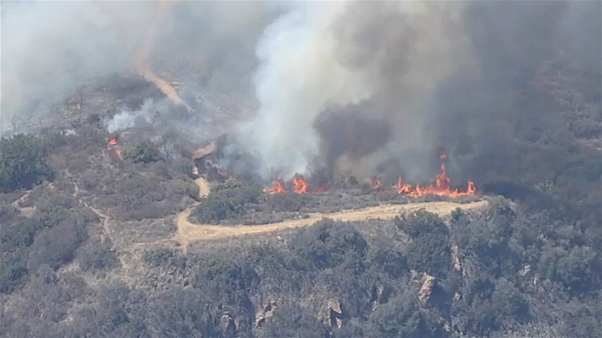 <i>KABC</i><br/>Forward progress of a brush fire that broke out in Malibu Monday afternoon has been stopped after it burned 15 acres and threatened some structures.