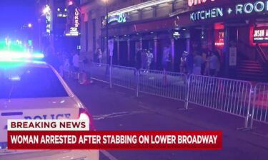 A man is recovering in the hospital after he was stabbed multiple times outside a bar on Lower Broadway early Tuesday morning.