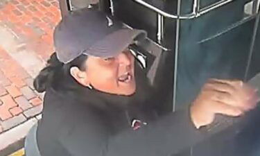 Transit police are looking for a woman who they say damaged an MBTA bus instead of complying with face mask requirements.