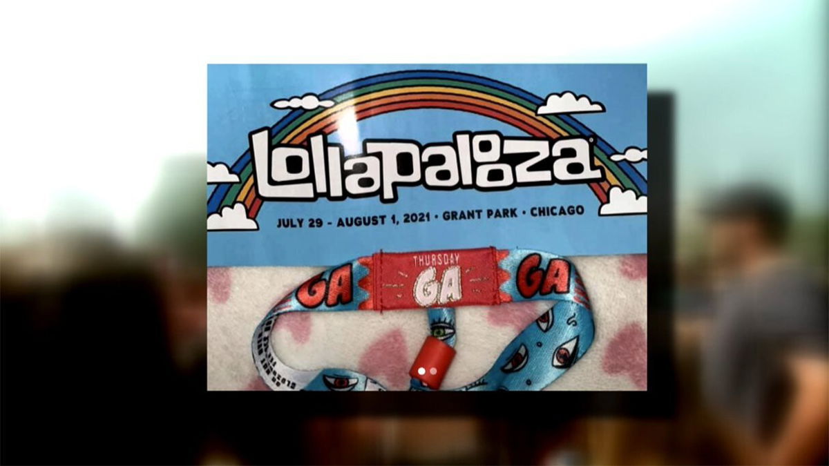 <i>WBBM</i><br/>Some Lollapalooza fans have sold their tickets on eBay to the highest bidder after the latest Covid surge.