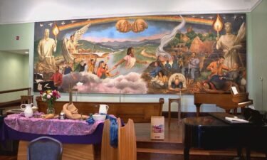 Haywood Street Congregation's fresco honors people that the church has helped