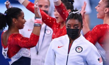 The US women's gymnastics team competed in the team final July 27.