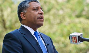 Dr. Rahul Gupta speaks to the media during a press conference about the first confirmed case of Zika in a pregnant woman on July 19