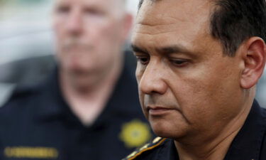 Harris County Sheriff Ed Gonzalez is shown in a Sept. 27