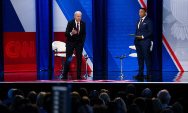 President Joe Biden participates in a CNN town hall on July 21 in Cincinnati