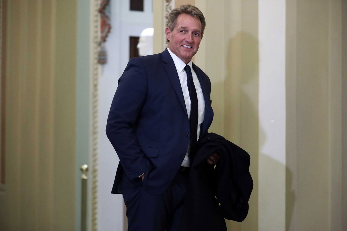 <i>Chip Somodevilla/Getty Images</i><br/>President Joe Biden is nominating former Arizona Republican Sen. Jeff Flake to serve as ambassador to Turkey