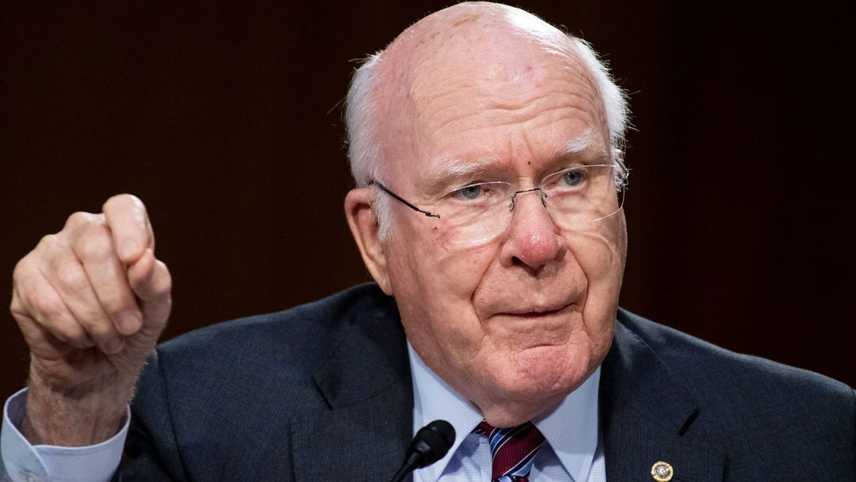 <i>Tom Williams/Pool/Getty Images</i><br/>Sen. Patrick Leahy